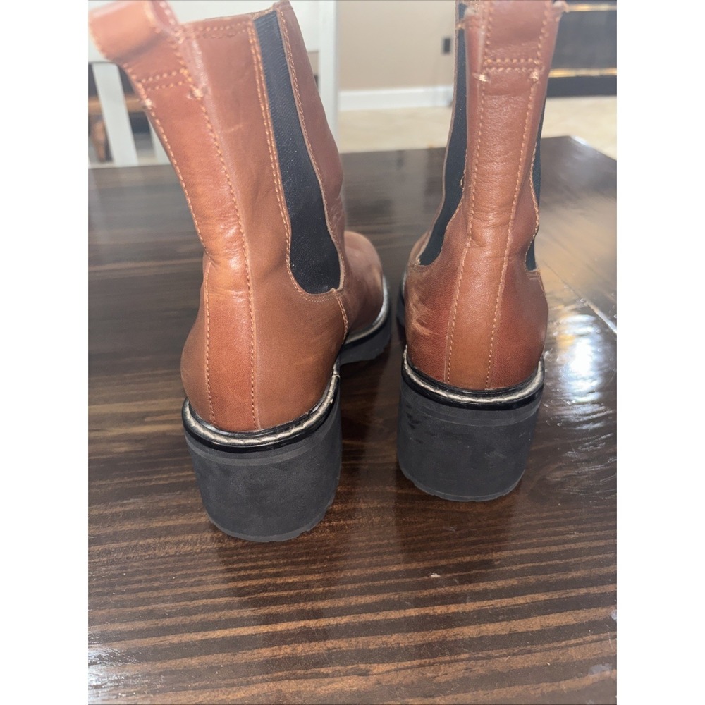 MADEWELL Anthropologie CARINA PLATFORM  Sz 10 CHELSEA BOOT - Picture 4 of 10